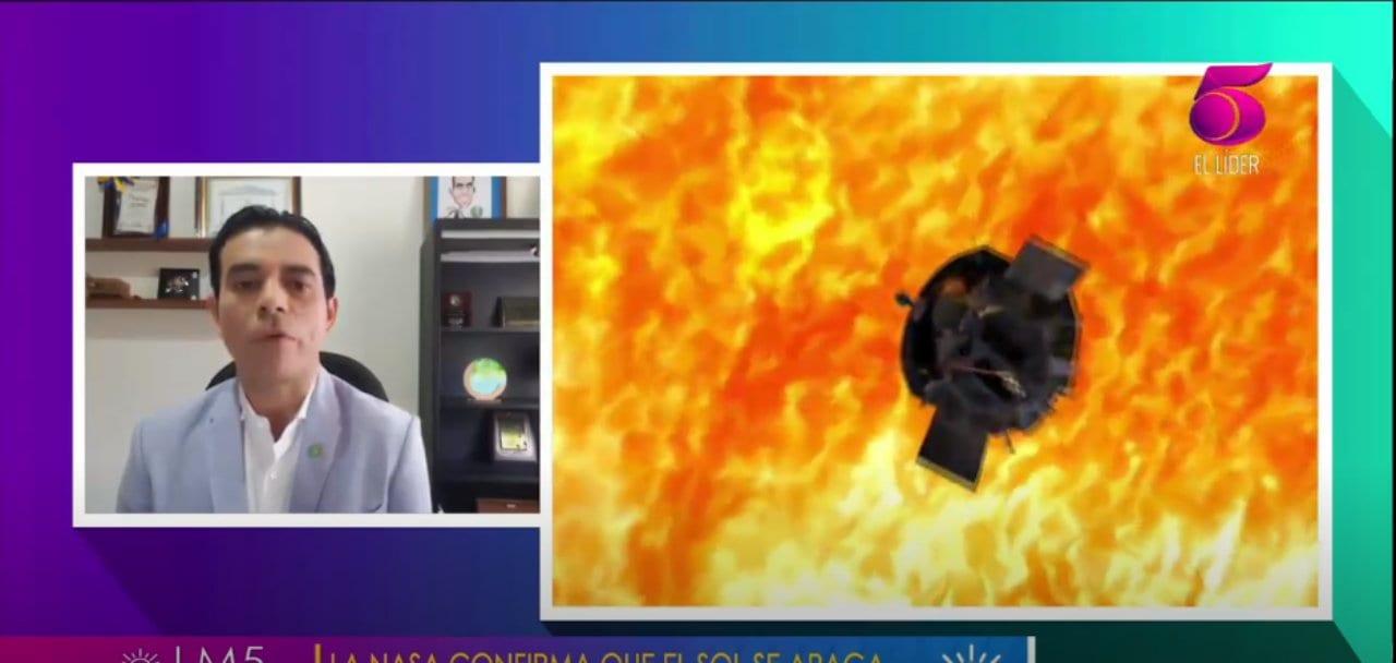 Imagen Principal de Nota: César Quintanilla explica porque la Nasa confirma que el Sol se apaga