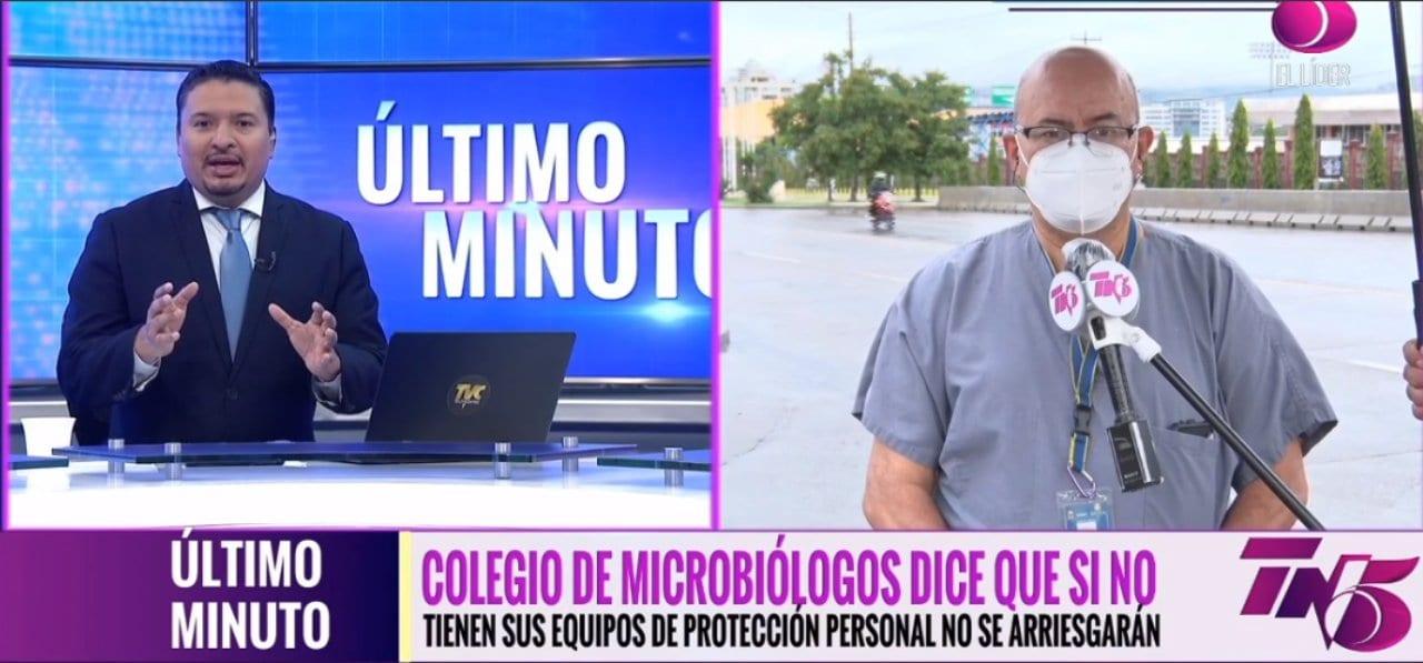 Imagen Principal de Nota: Colegio de  Microbiólogos pide a afiliados no arriesgarse ante el covid-19 si no hay equipo de bioseguridad