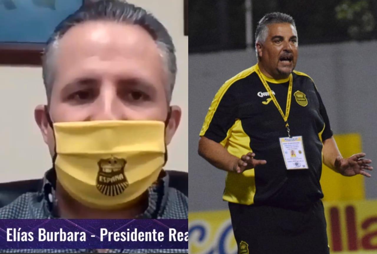 Imagen de Elías Burbara dice que Ramiro Martínez seguirá en el Real España