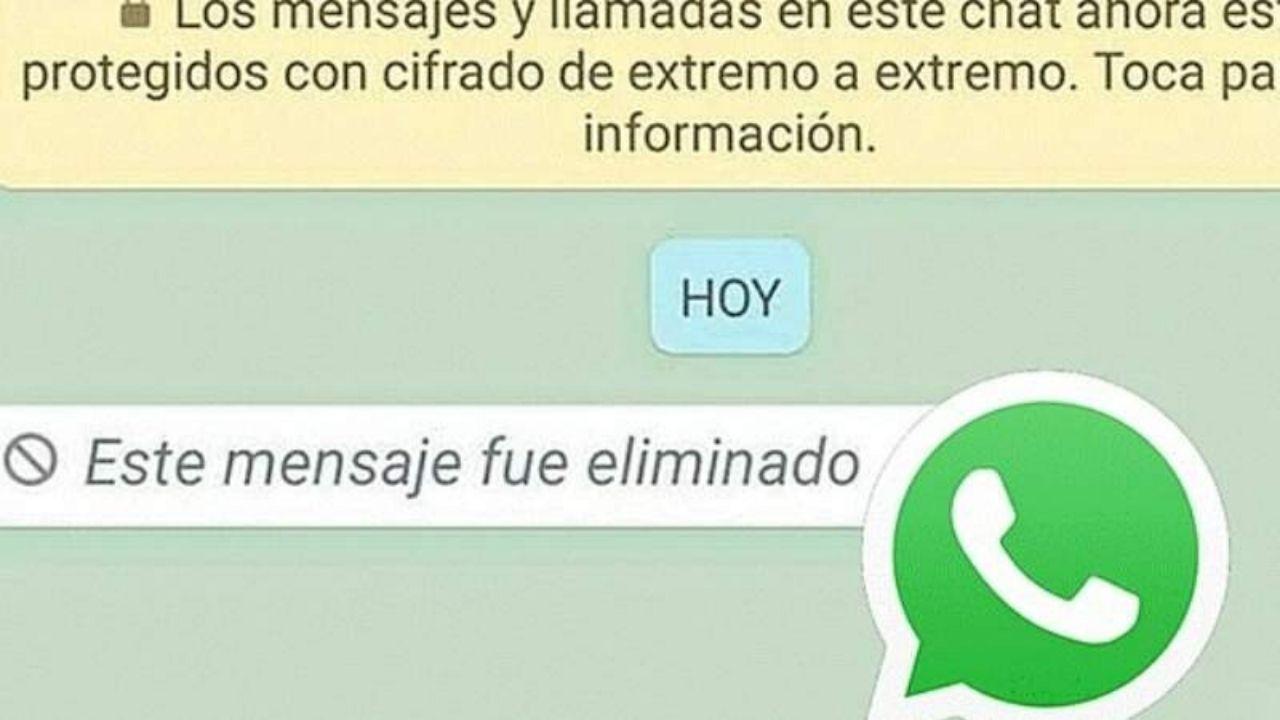 Imagen de WhatsApp: De esta forma puedes leer los mensajes eliminados