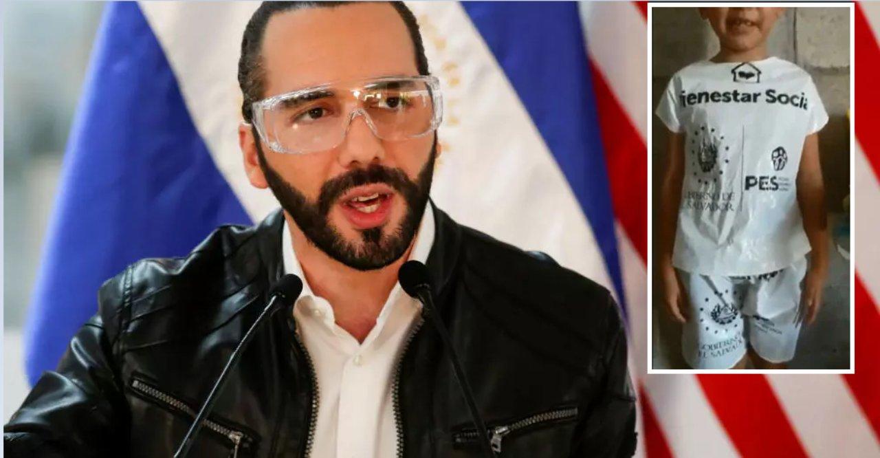 Imagen de Nayib Bukele en medio de la polémica tras publicar vídeo de un niño en sus redes sociales