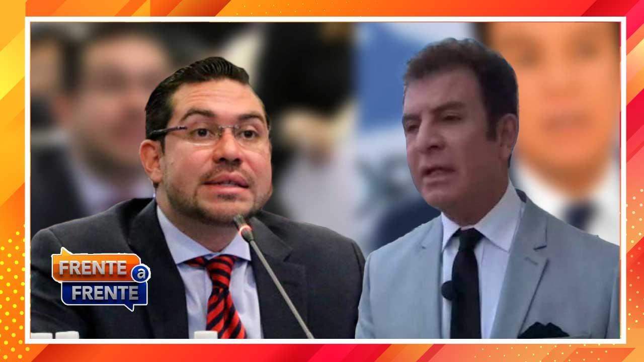 Imagen Principal de Nota: Jorge Cálix llama malnacido a Salvador Nasralla en Frente a Frente, mira el vídeo