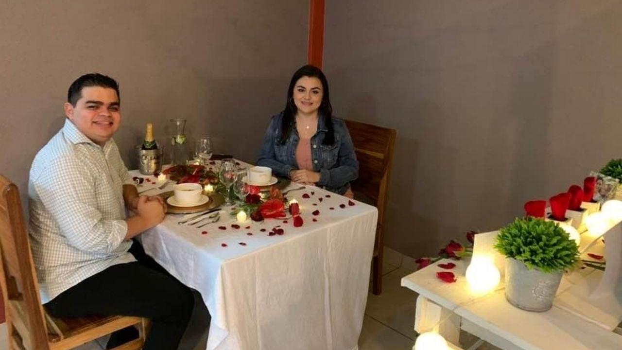 Imagen de Rely Maradiaga sorprende a su esposa con cena romántica y especial mensaje de aniversario