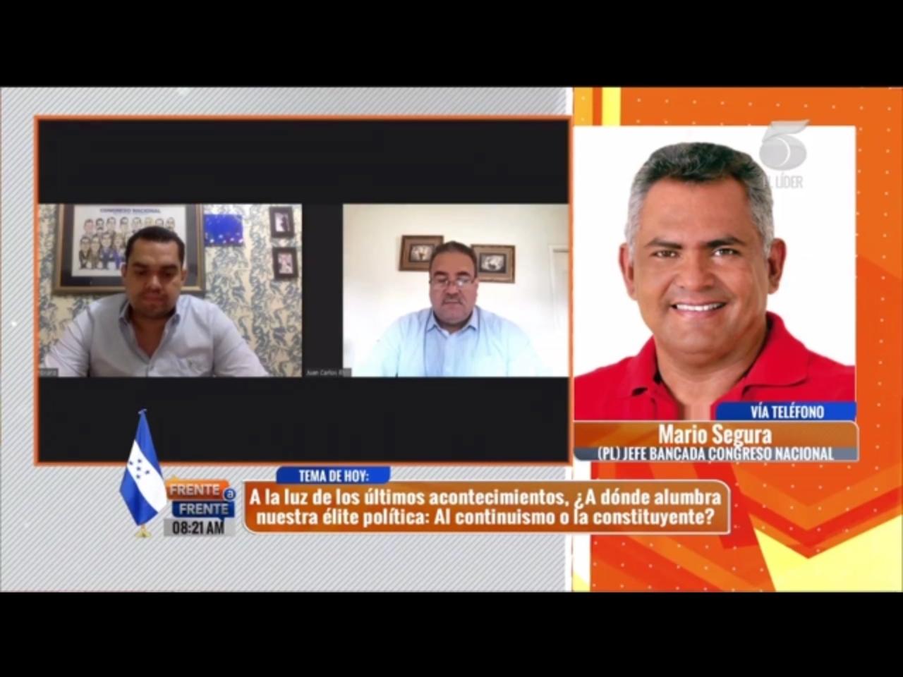 Imagen de Mario Segura afirma que el Partido Nacional quiere seguir con sus 'mandracadas' y que no acompañarán la nueva Ley Electoral