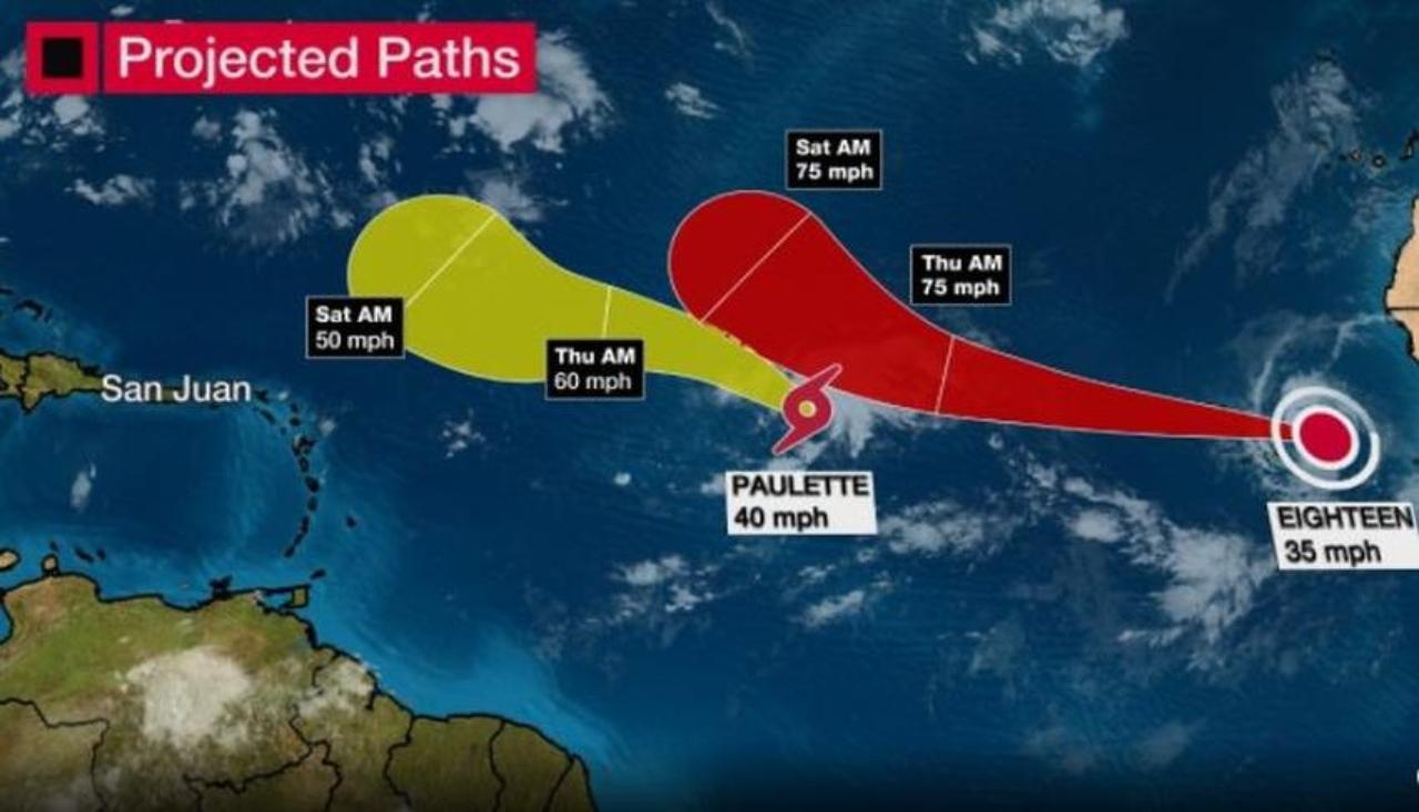 Imagen de Tormenta tropical Paulette es denominada una tormenta 'zombi', mira a qué se refiere el término