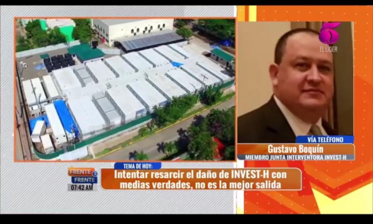 Imagen Principal de Nota: 'Hospitales móviles no son contendores fruteros o basura como han dicho muchas personas', afirma interventor de Invest-H, Gustavo Boquín