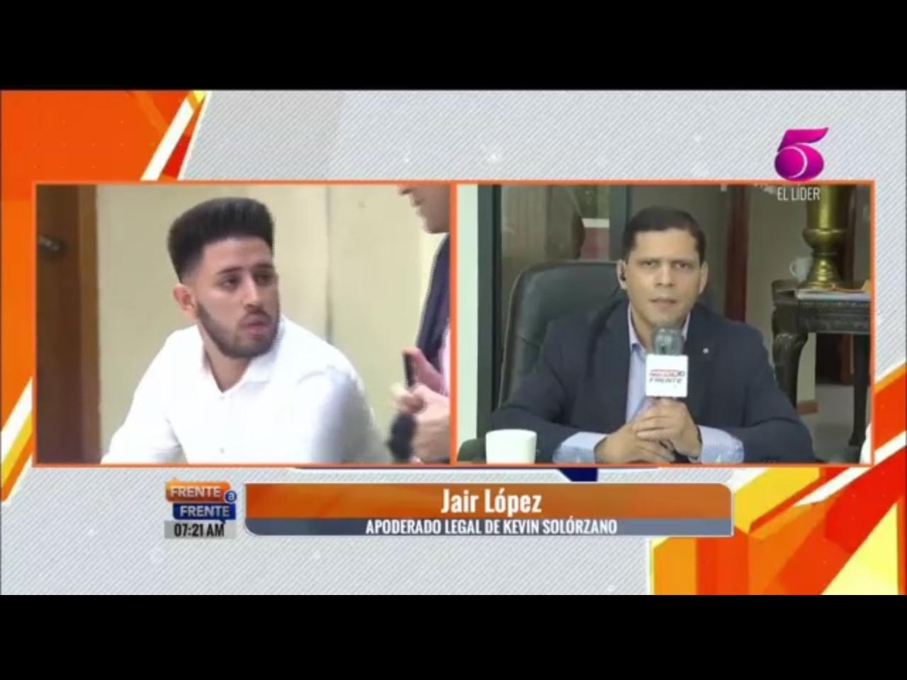 Imagen Principal de Nota: Abogado de Kevin Solórzano: 'desde un inicio y aún con la sentencia, él aseguró que demostraría su inocencia'