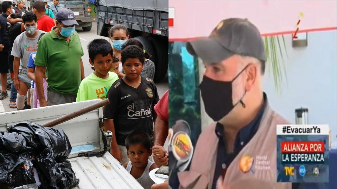 Imagen Principal de Nota: Llega a Honduras chef nominado al Premio Nobel de la Paz para brindar ayuda en albergues de San Pedro Sula