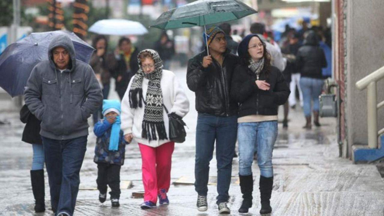 Imagen de Lluvias y bajas temperaturas entre 3 a 6 grados se registrarán en gran parte de Honduras debido al ingreso del frente frío