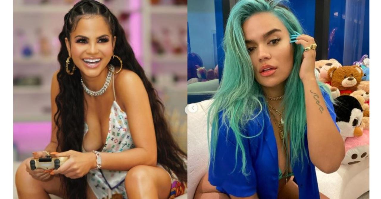 Imagen de Natti Natasha sorprende a sus seguidores al 'copiar' el look de Karol G;  así reaccionaron sus fans