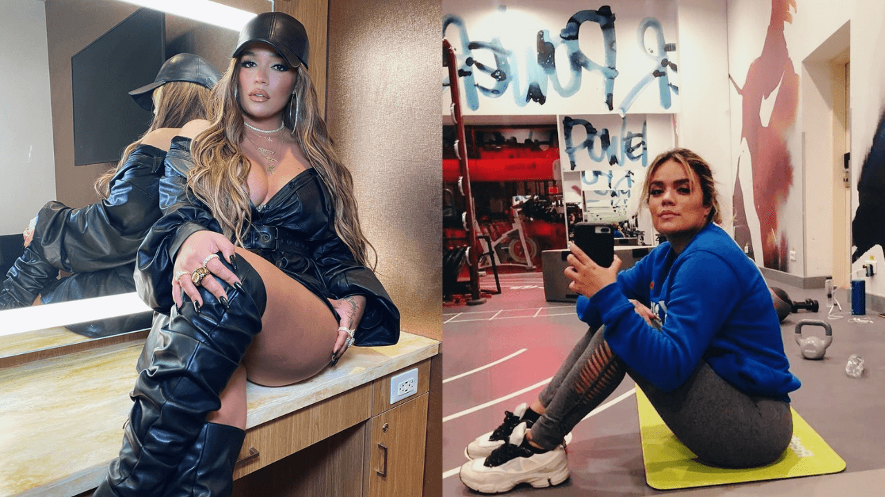 Imagen de Karol G luce su nueva línea de ropa deportiva inspirada en su sencillo ‘Bichota’