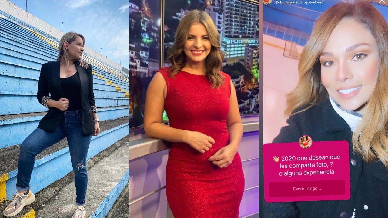 Imagen de Con estas fotos despiden el 2020 algunas presentadoras de TVC