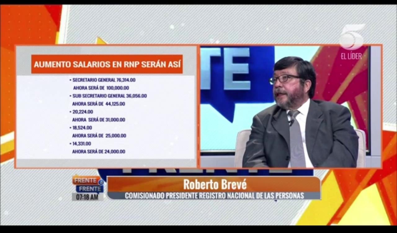 Imagen Principal de Nota: Reordenamiento interno permite reajustes salariales,  afirman comisionados del RNP