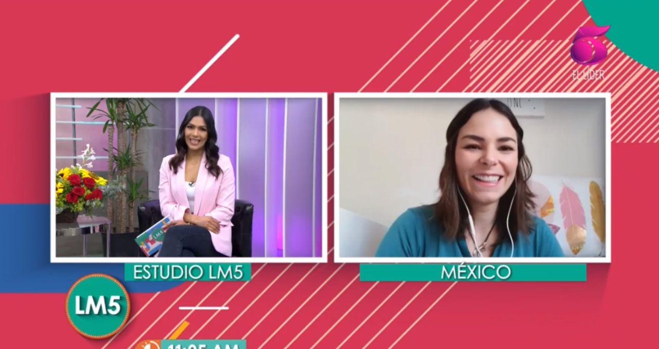 Imagen Principal de Nota: La actriz mexicana Alejandra Robles Gil reveló secretos de 'Imperio de Mentiras' en Las Mañanas del 5