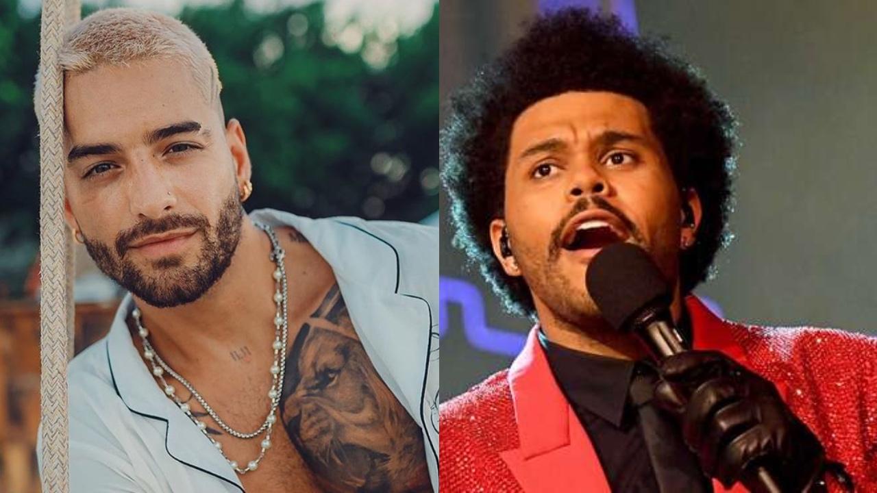Imagen de Maluma envió 'un recadito' a The Weeknd tras su show en el Super Bowl