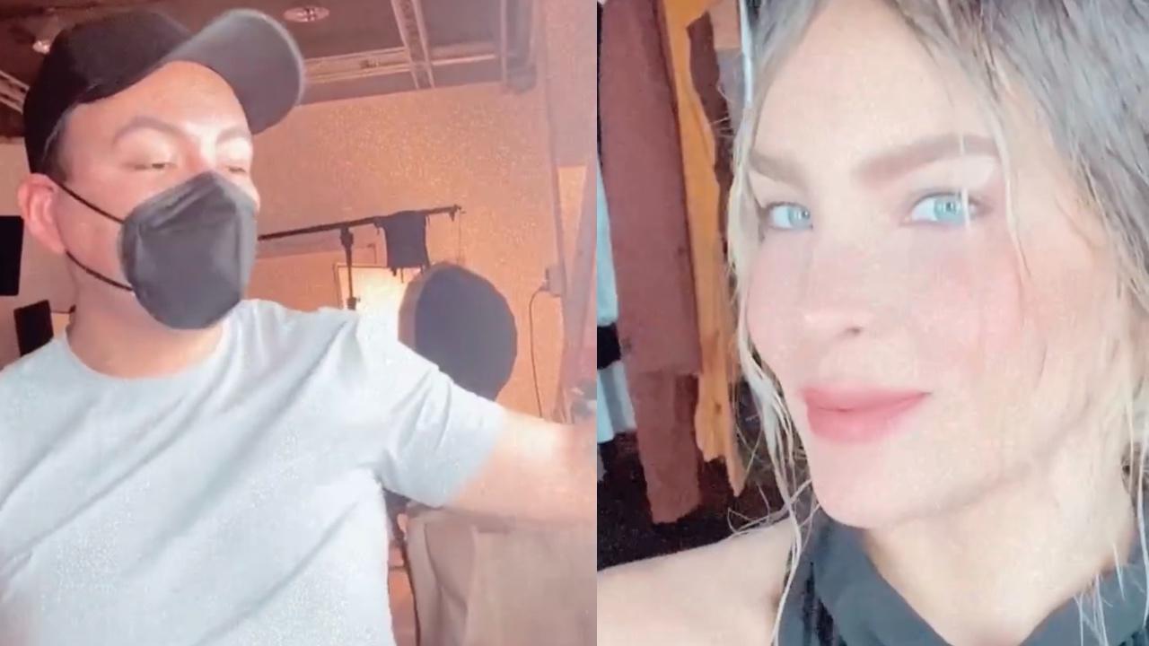 Imagen Principal de Nota: Christian Nodal hizo enojar al estilista de Belinda, ¿qué pasó?
