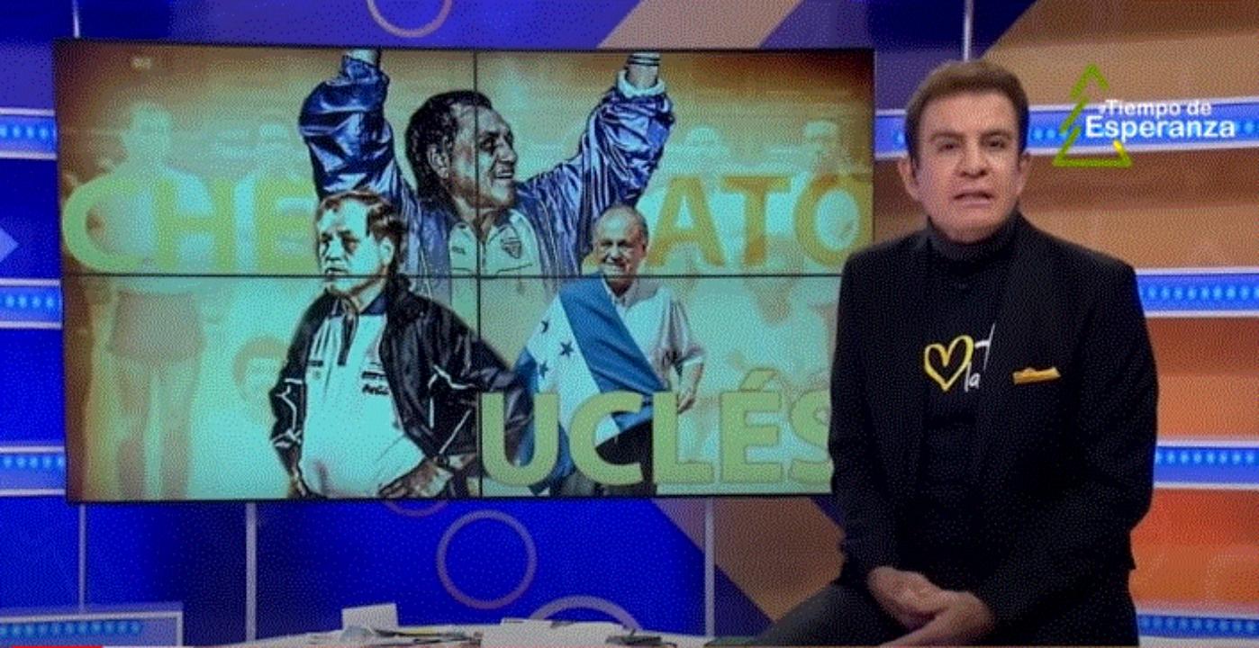 Imagen de Los grandes momentos de Chelato Uclés en el fútbol hondureño, presentados por Salvador Nasralla