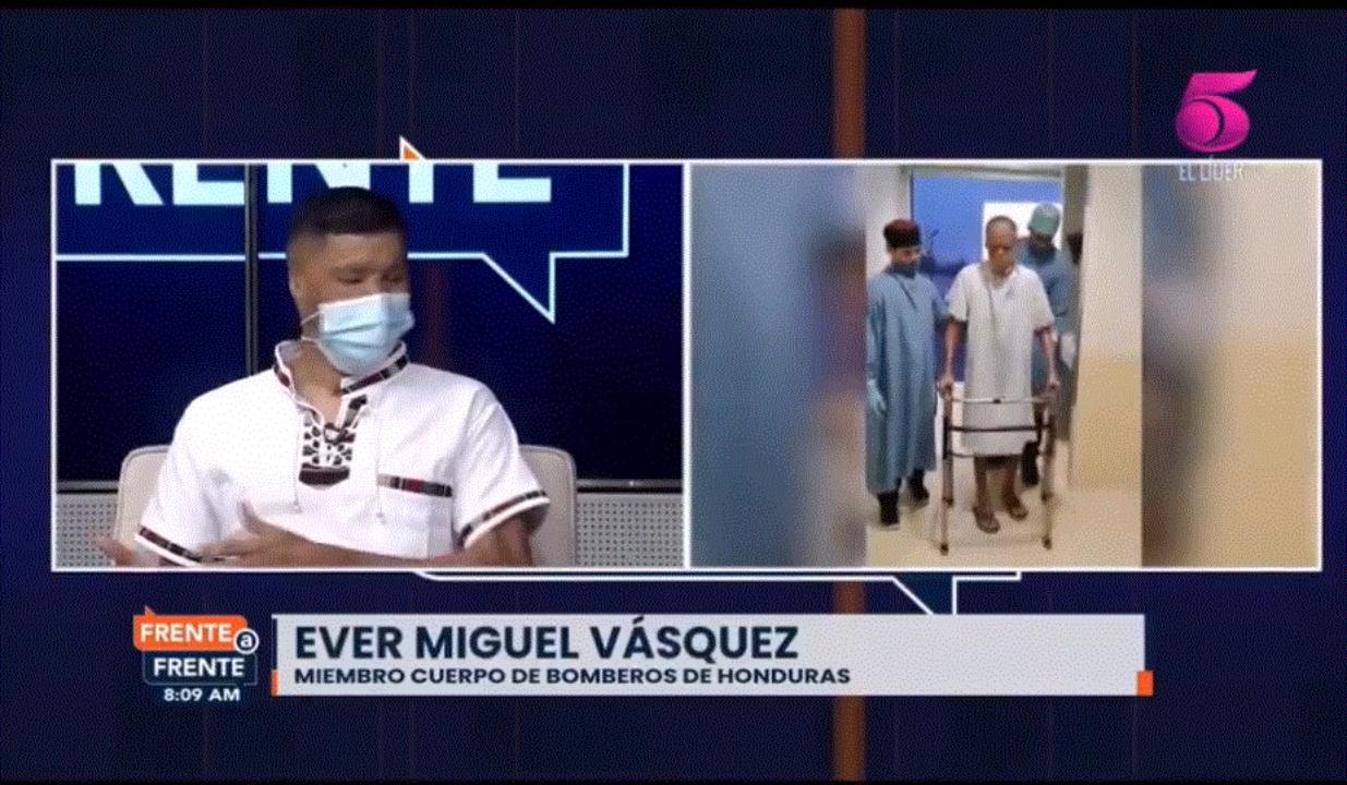 Imagen Principal de Nota: 'Aún tengo los gritos de mis compañeros en mi memoria', el duro testimonio del bombero hondureño Ever Velásquez