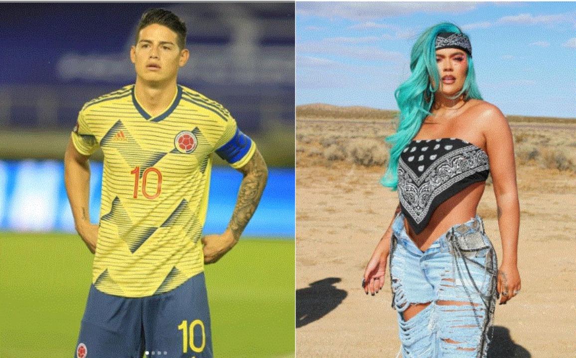 Imagen Principal de Nota: ¿James Rodríguez va por Karol G? Esta es la señal que tiene 'locos' a los seguidores de 'La Bichota'