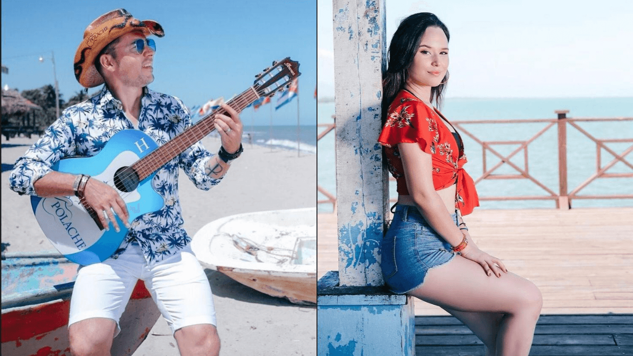Imagen Principal de Nota: ¡La espera terminó! Polache lanza su canción con María María, 'Al pie de la Bandera'