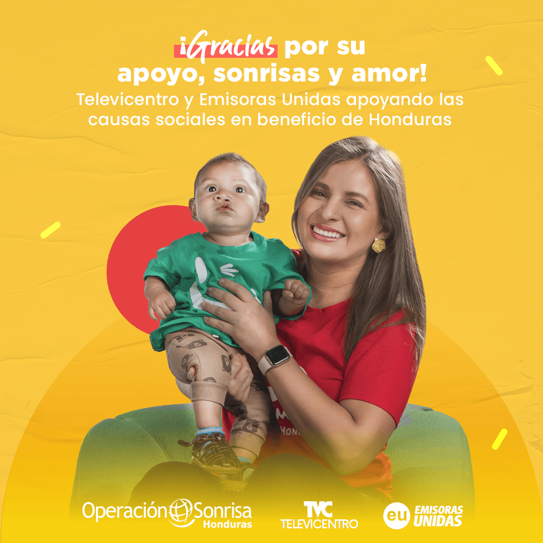 Imagen Principal de Nota: Operación Sonrisa, TVC y EU se unen para llevar un mensaje de amor y esperanza a quien más lo necesita