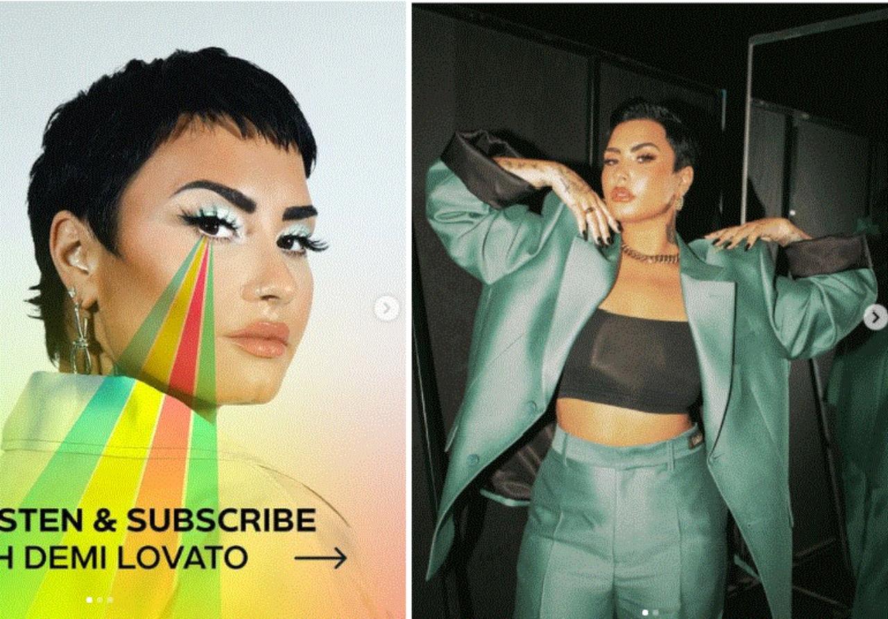 Imagen Principal de Nota: Demi Lovato anunció que se identifica en el género no binario, ¿qué significa?