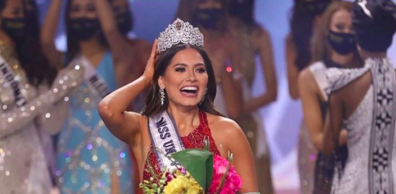 Imagen Principal de Nota: La mexicana Andrea Meza se coronó como la nueva Miss Universo