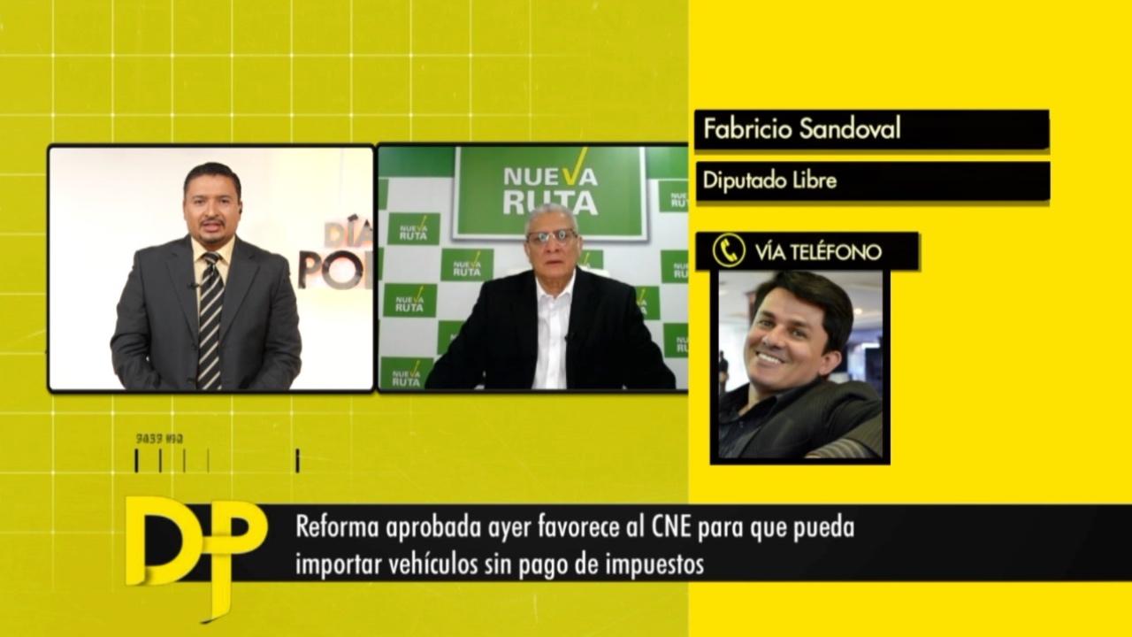 Imagen Principal de Nota: El diputado Fabricio Sandoval: ´hubo unos picaritos´ que robaron dentro de Libre