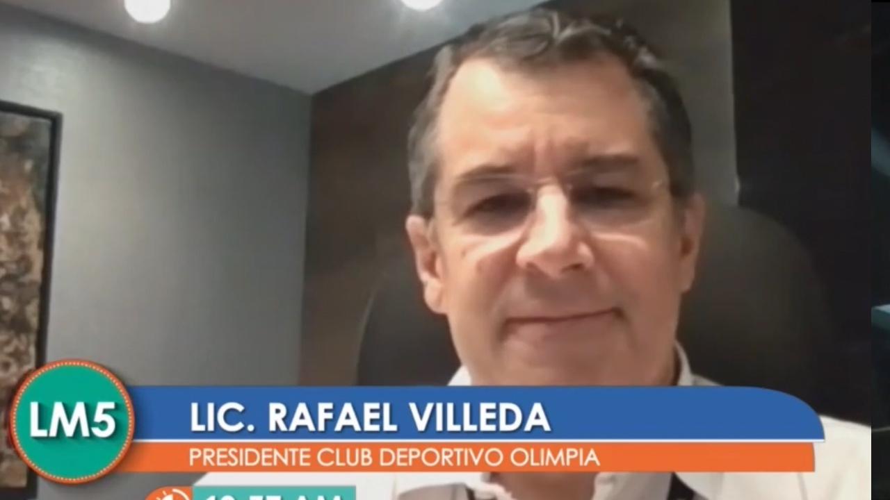 Imagen Principal de Nota: Rafael Villeda celebra los 109 años de historia del Rey de Copas, el Club Olimpia Deportivo