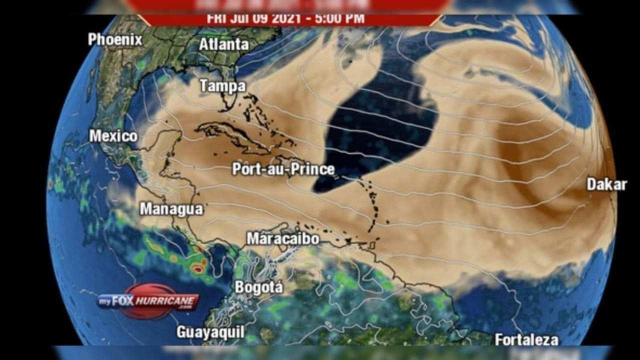 Imagen de Gigantesca nueve de polvo del Sahara ingresa a Honduras este viernes y estos son sus efectos