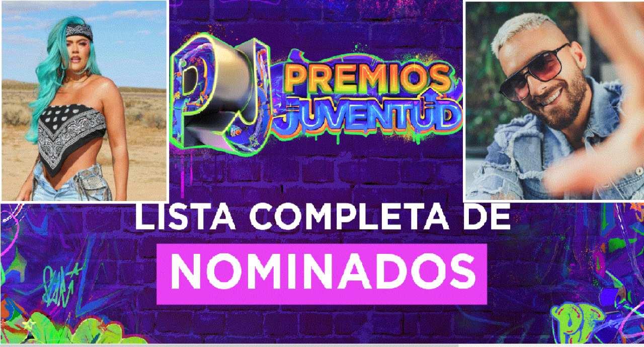 Imagen Principal de Nota: Premios Juventud 2021: Karol G y Maluma entre la lista de los nominados