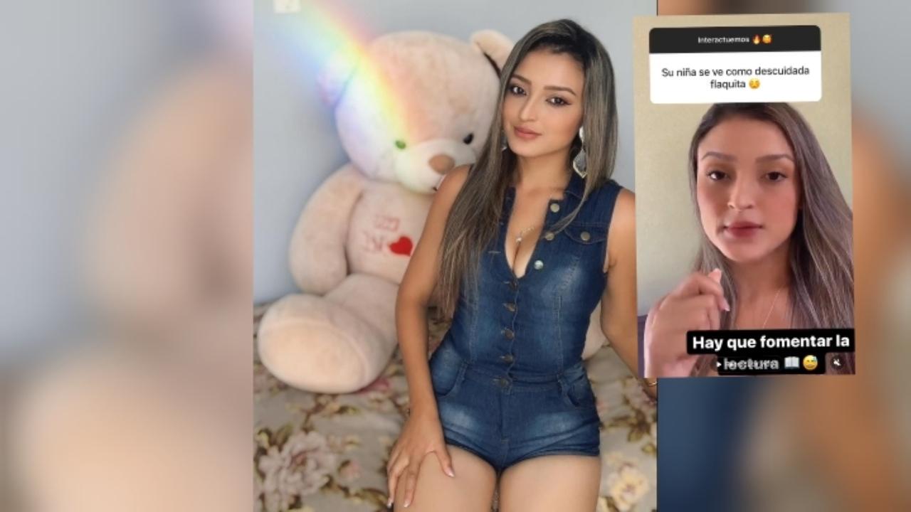 Imagen Principal de Nota: Viviana Alvarado 'La Barbie Policía' reacciona furiosa ante seguidor que insinuó que su hija estaba 'desnutrida'