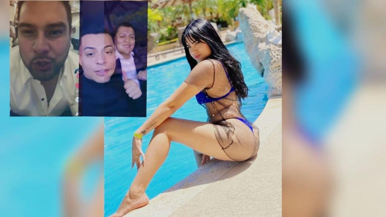 Imagen de La hondureña Roxanna Somoza cautiva al vocalista la Banda MS