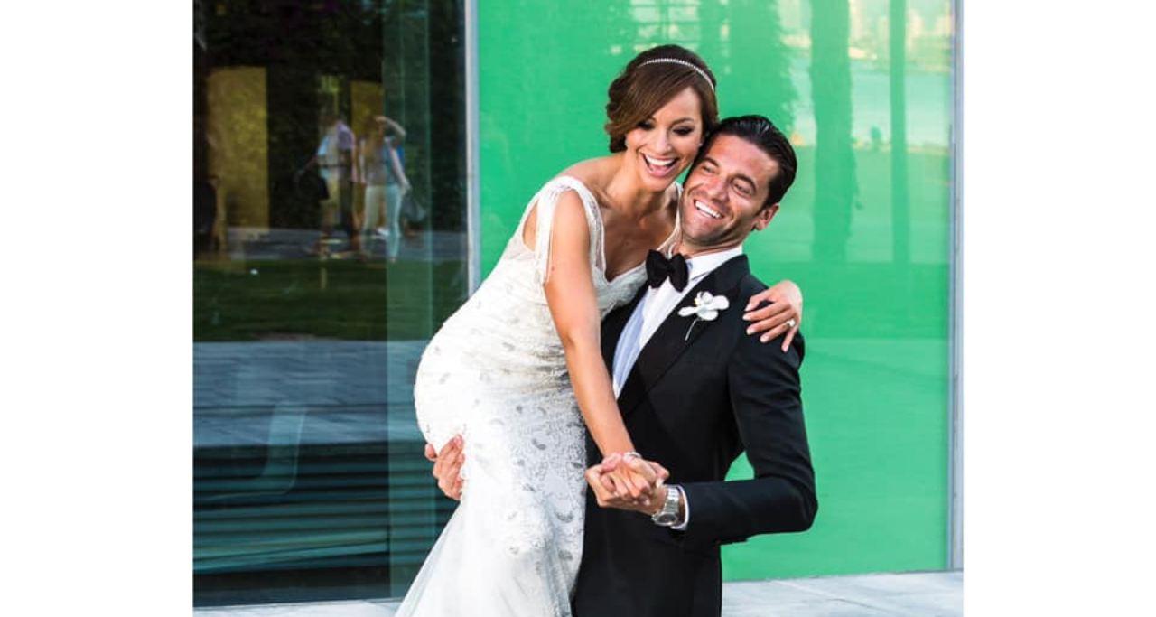 Imagen Principal de Nota: La hondureña Satcha Pretto celebró 8 años de matrimonio y compartió románticas fotos de su boda