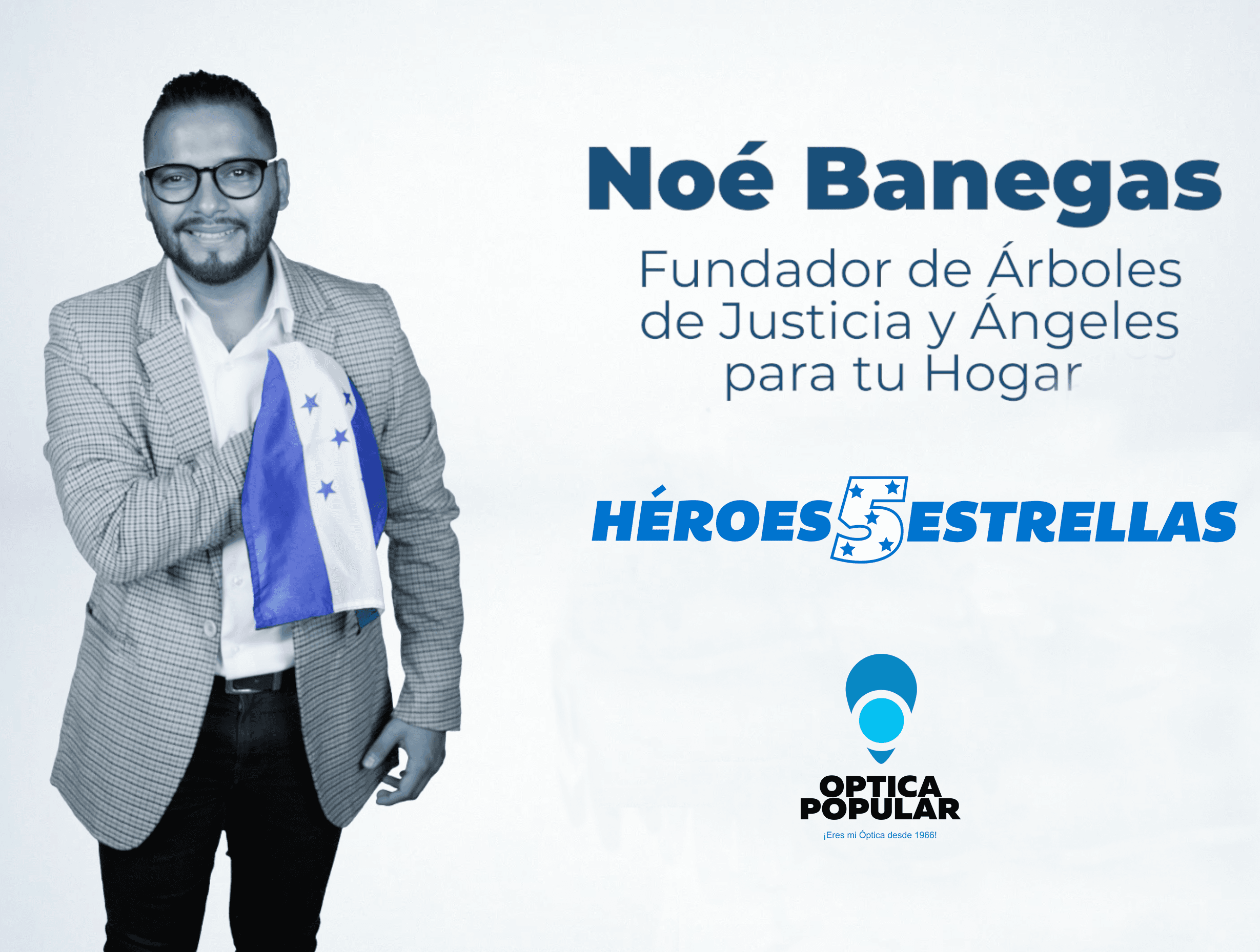 Imagen Principal de Nota: Óptica Popular destaca la trayectoria de Noé Banegas