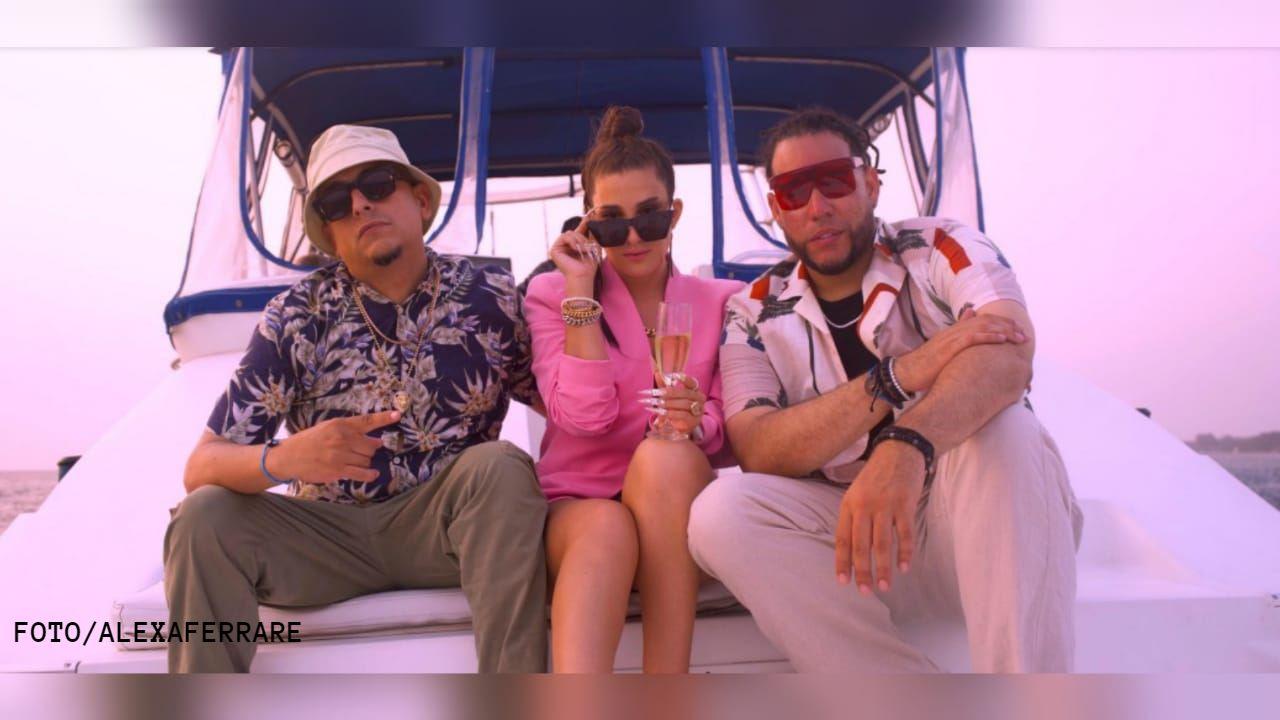 Imagen de Alexa Ferrari detalla cómo fue grabar el vídeo de 'Vitamina P', junto a J-King y Maximan, y revela su nuevo proyecto