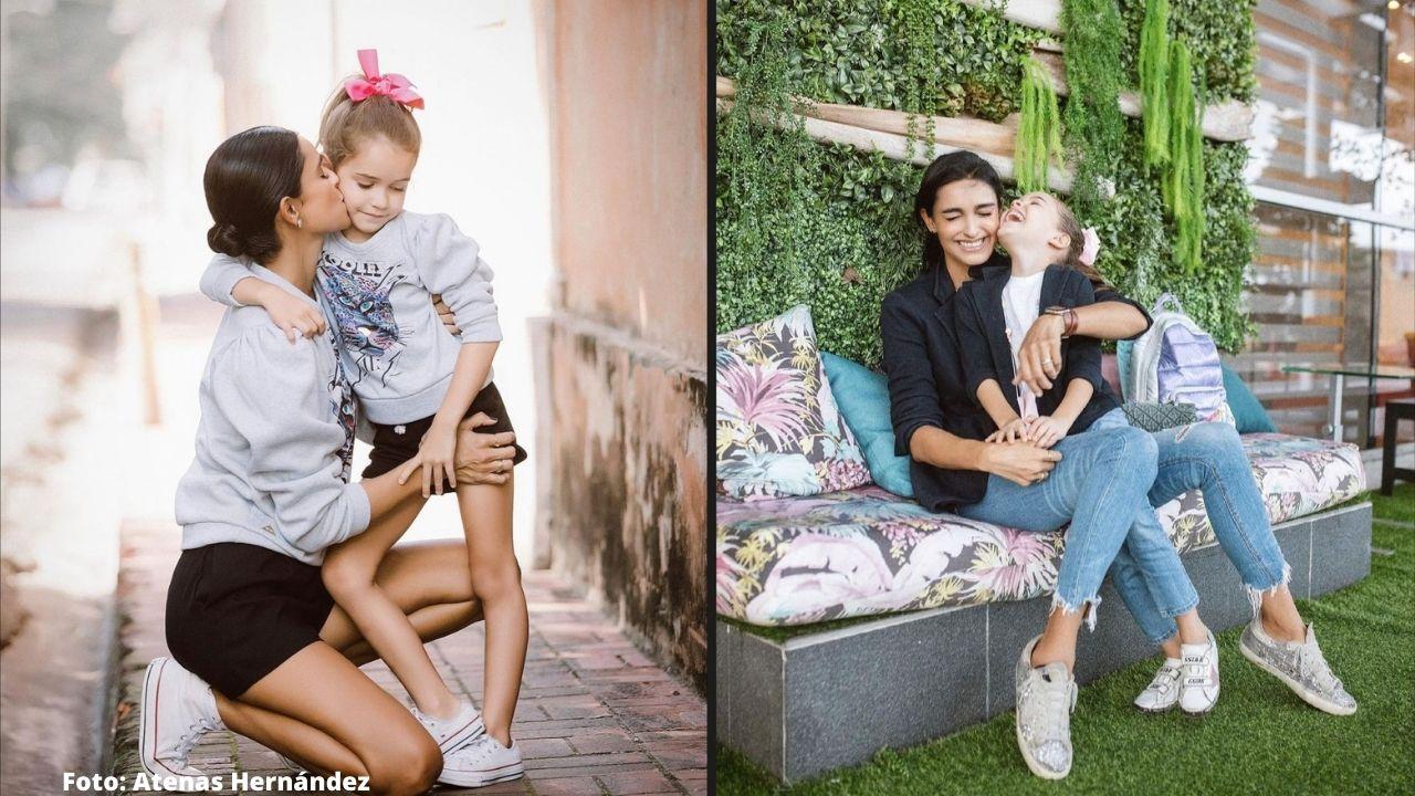 Imagen Principal de Nota: Atenas Hernández comparte tiernas fotografías con su hija