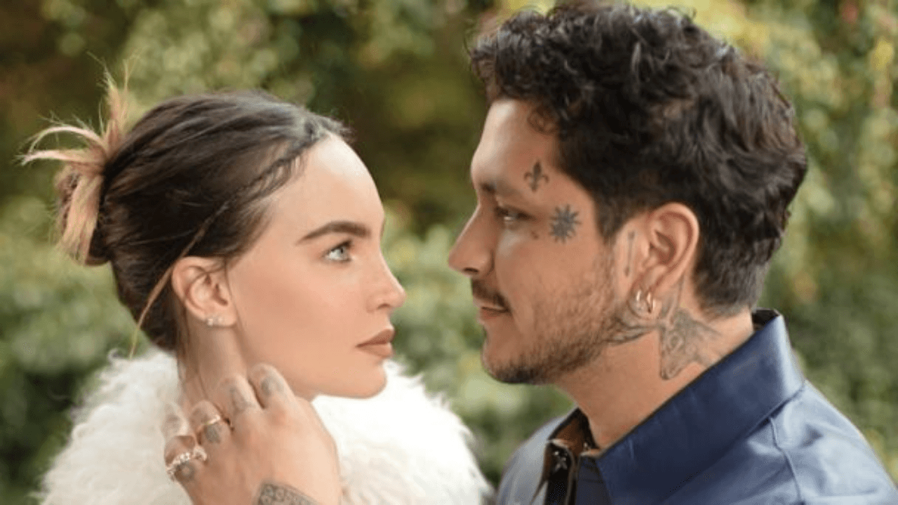 Imagen de Graban a Christian Nodal hacerle desplante a Belinda y el vídeo es furor en TikTok