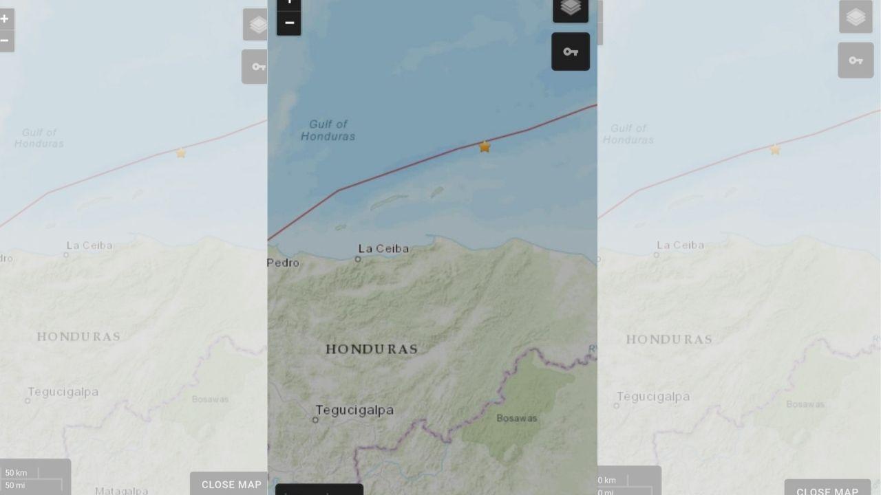 Imagen Principal de Nota: Sismo de 4.9 grados sacude el noreste de Guanaja, Islas de la Bahía, y no descartan réplicas