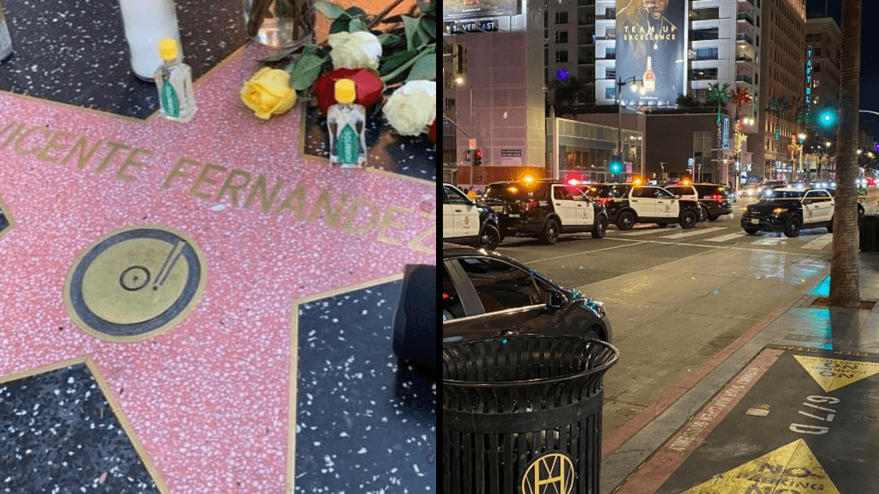 Imagen de ¡Vídeo! Así se vivió el tiroteo en pleno homenaje a Vicente Fernández en el Paseo de la fama en Hollywood