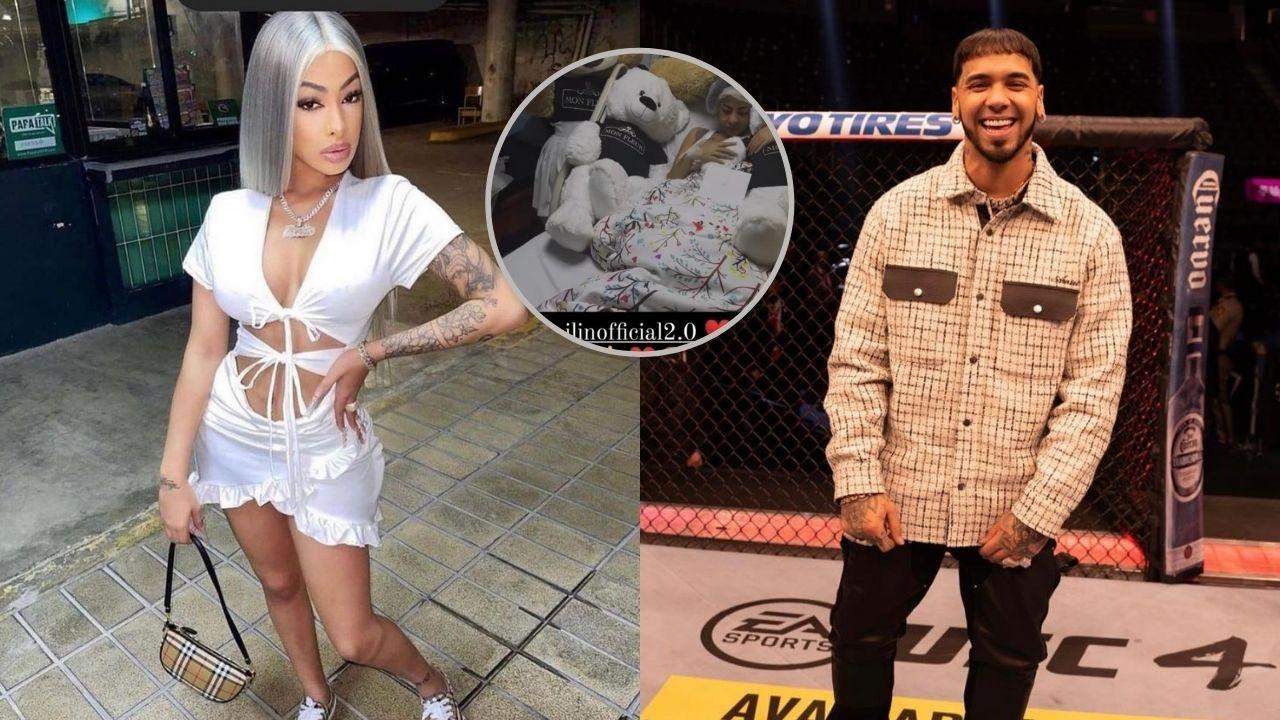 Imagen de Anuel AA sorprende a su nueva novia en el hospital donde se recupera de su cirugía