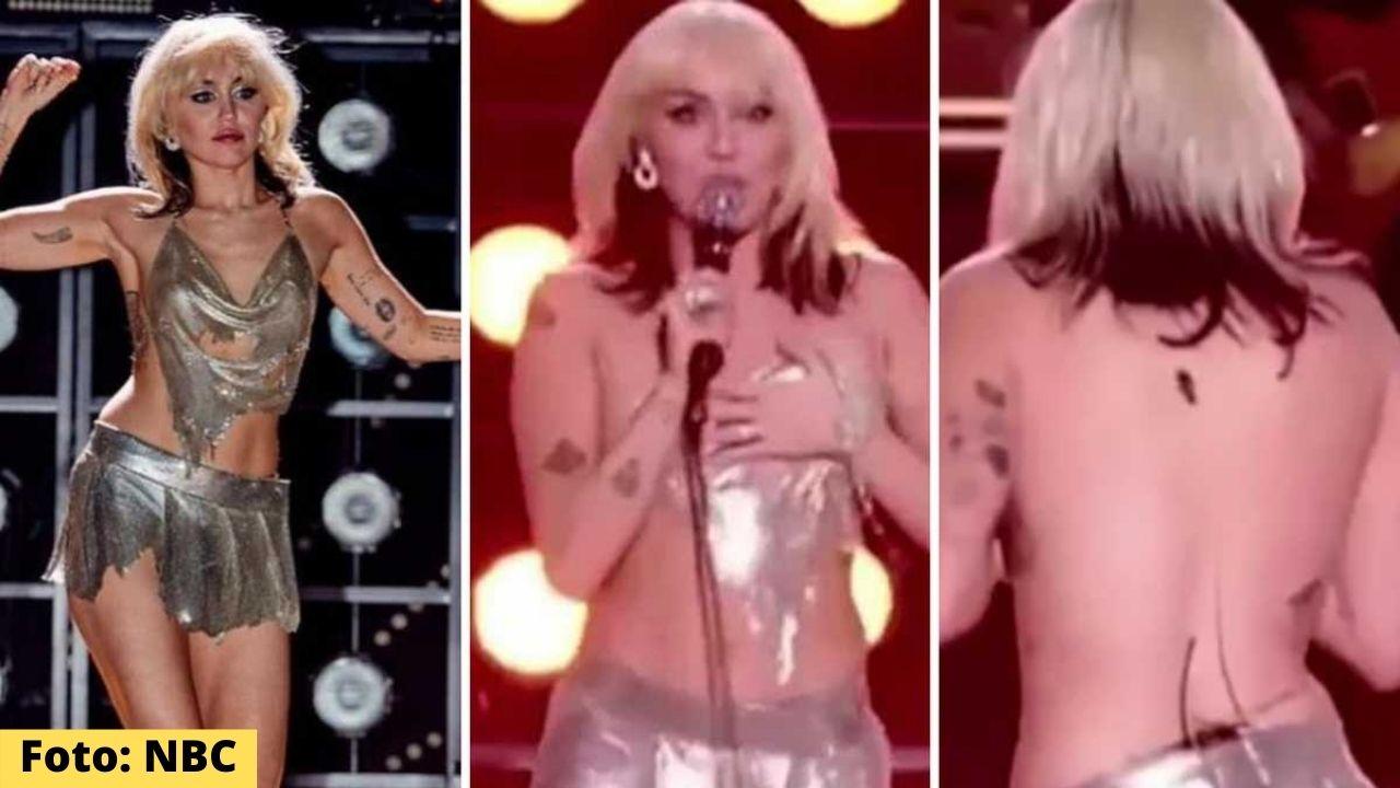 Imagen de Miley Cyrus casi se queda desnuda en show de fin de año
