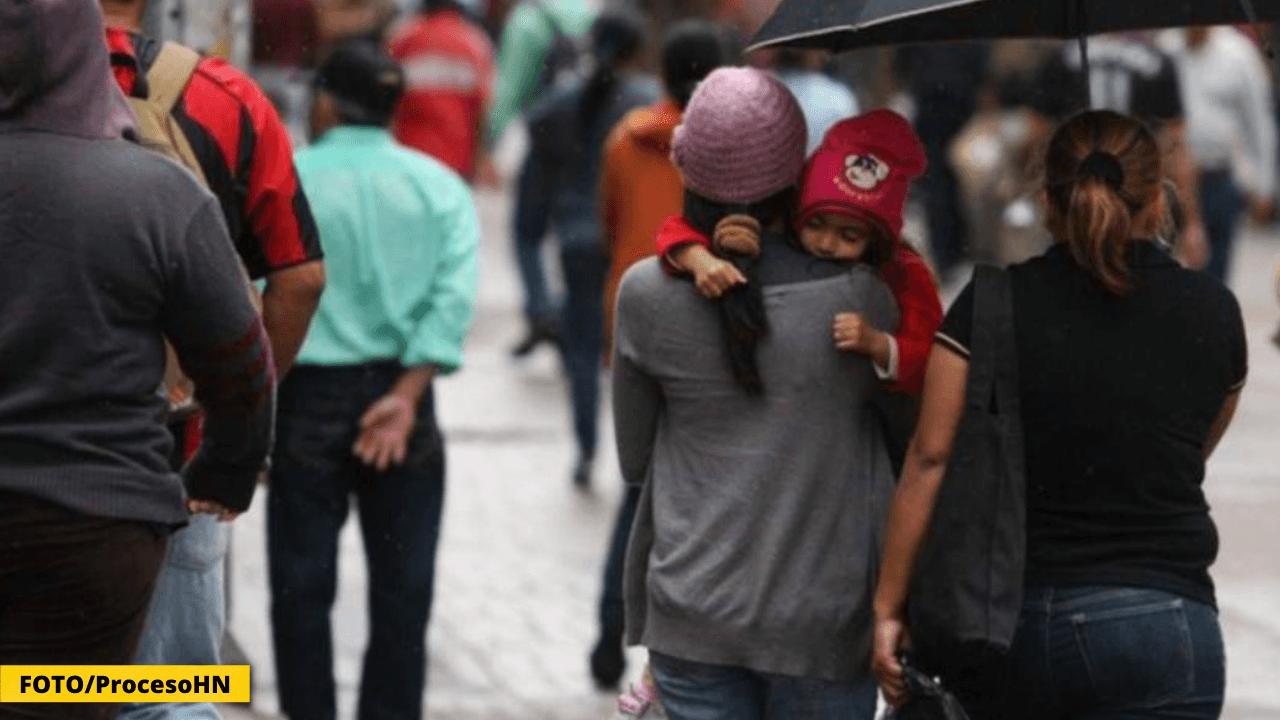 Imagen de Lluvias y bajas temperaturas continuarán afectando a los hondureños por masa de aire frío