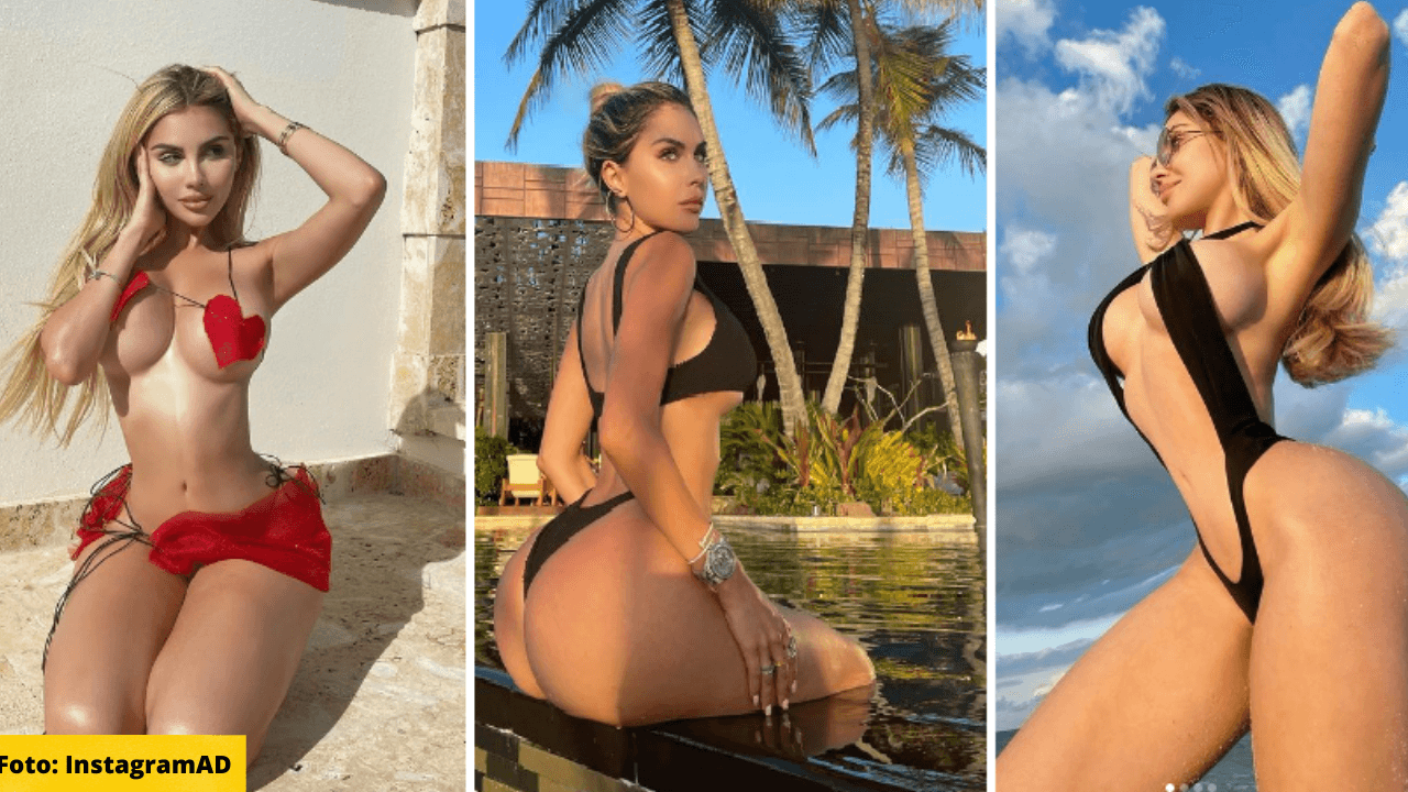 Imagen de ¡De infarto! Alexa Dellanos luce al máximo sus curvas  en microbikini