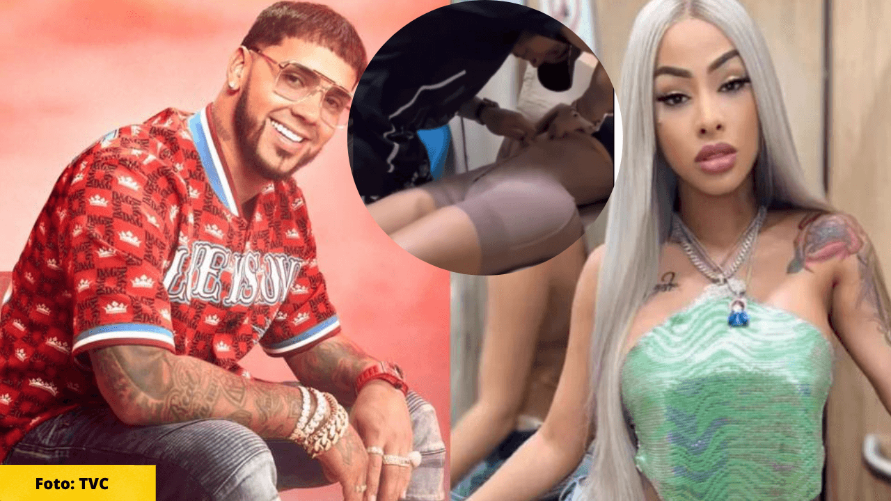 Imagen Principal de Nota: Vídeo: Anuel AA, muestra su amor por Yailin ‘La Más Viral’, al colocarle la faja post operatoria