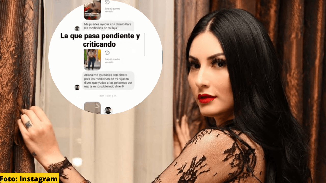 Imagen Principal de Nota: 'Muchacha, viví tu vida': Ariana Herchi expone a seguidora por fuerte comentario en su contra