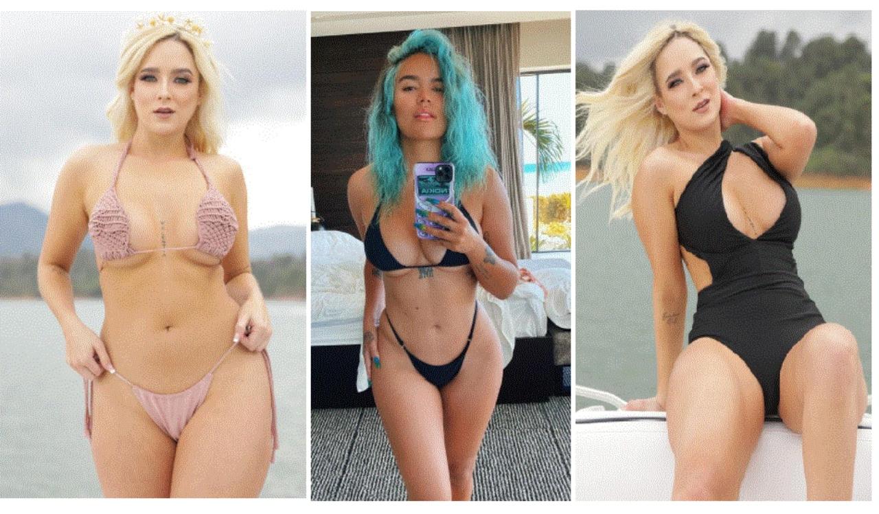 Imagen Principal de Nota: Con candentes fotos Katherin Giraldo hermana de Karol G causa furor en las redes