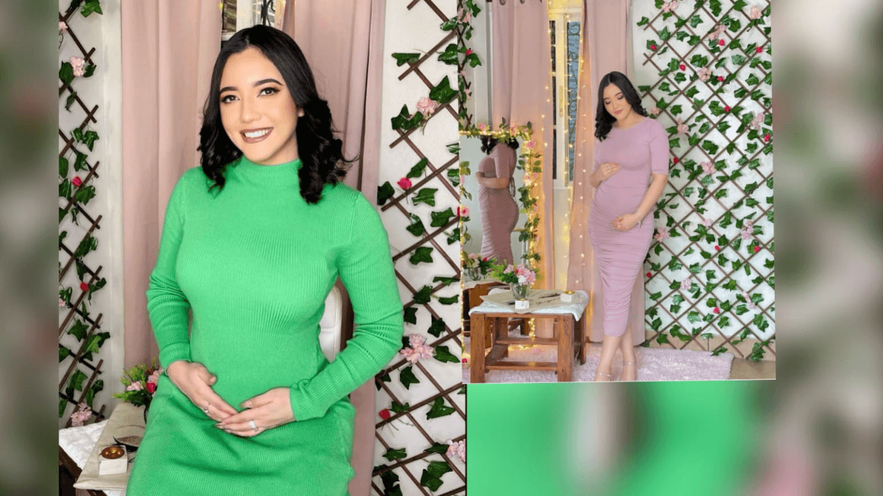 Imagen Principal de Nota: La hondureña Carla Cubas comparte tiernos videos y fotos  de su avanzado embarazo