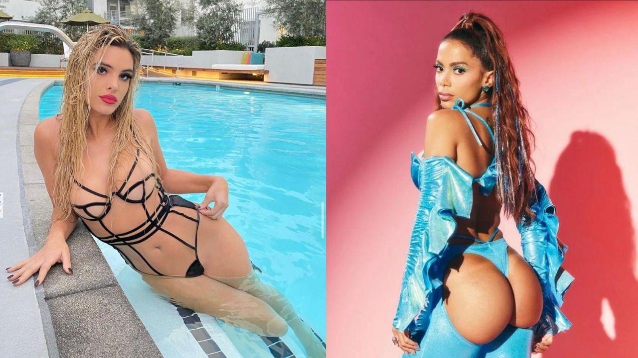 Imagen de Anitta entrena a Lele Pons para que imite su sensual reto de 'Envolver'