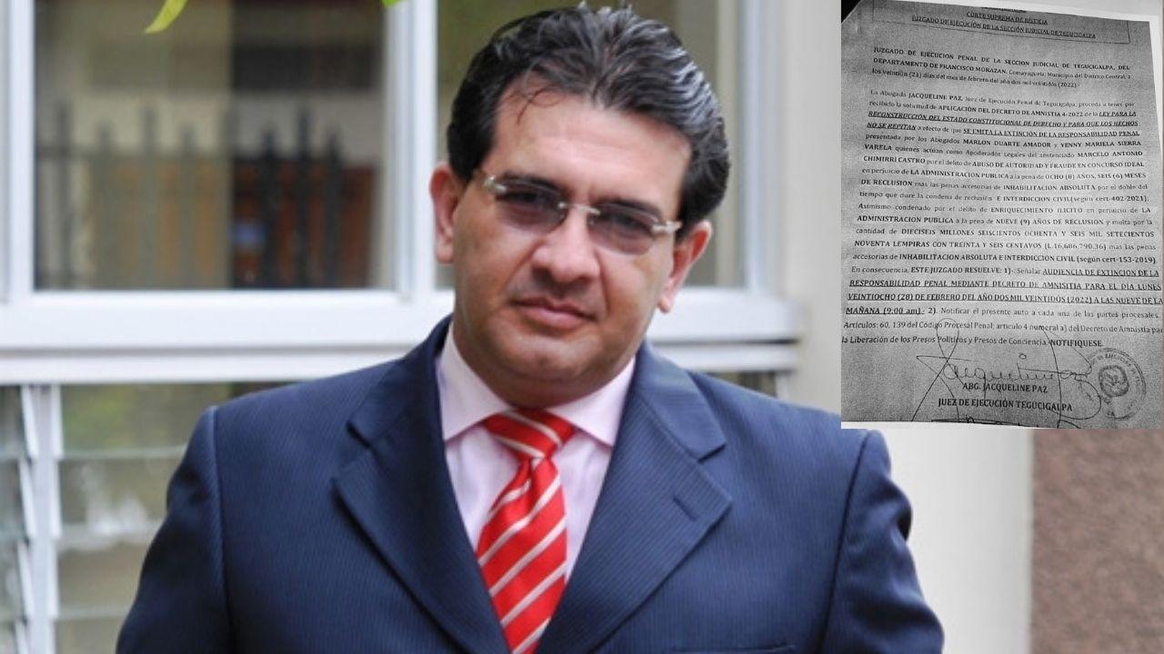 Imagen de Marcelo Chimirri recupera su libertad al apegarse a 'amnistía de la impunidad'